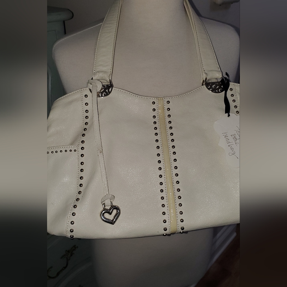 Brighton Collection Bone Hand Bag